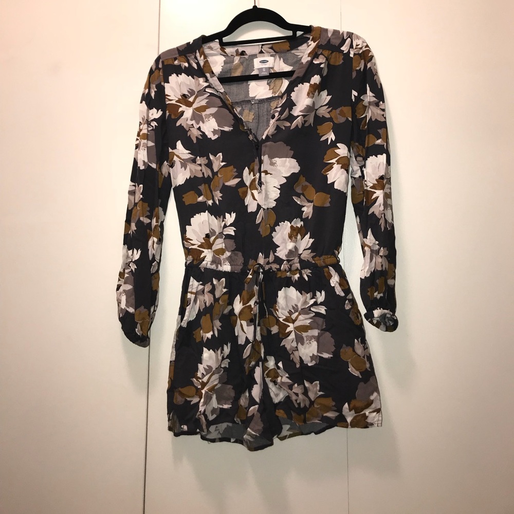 Long-sleeve Romper